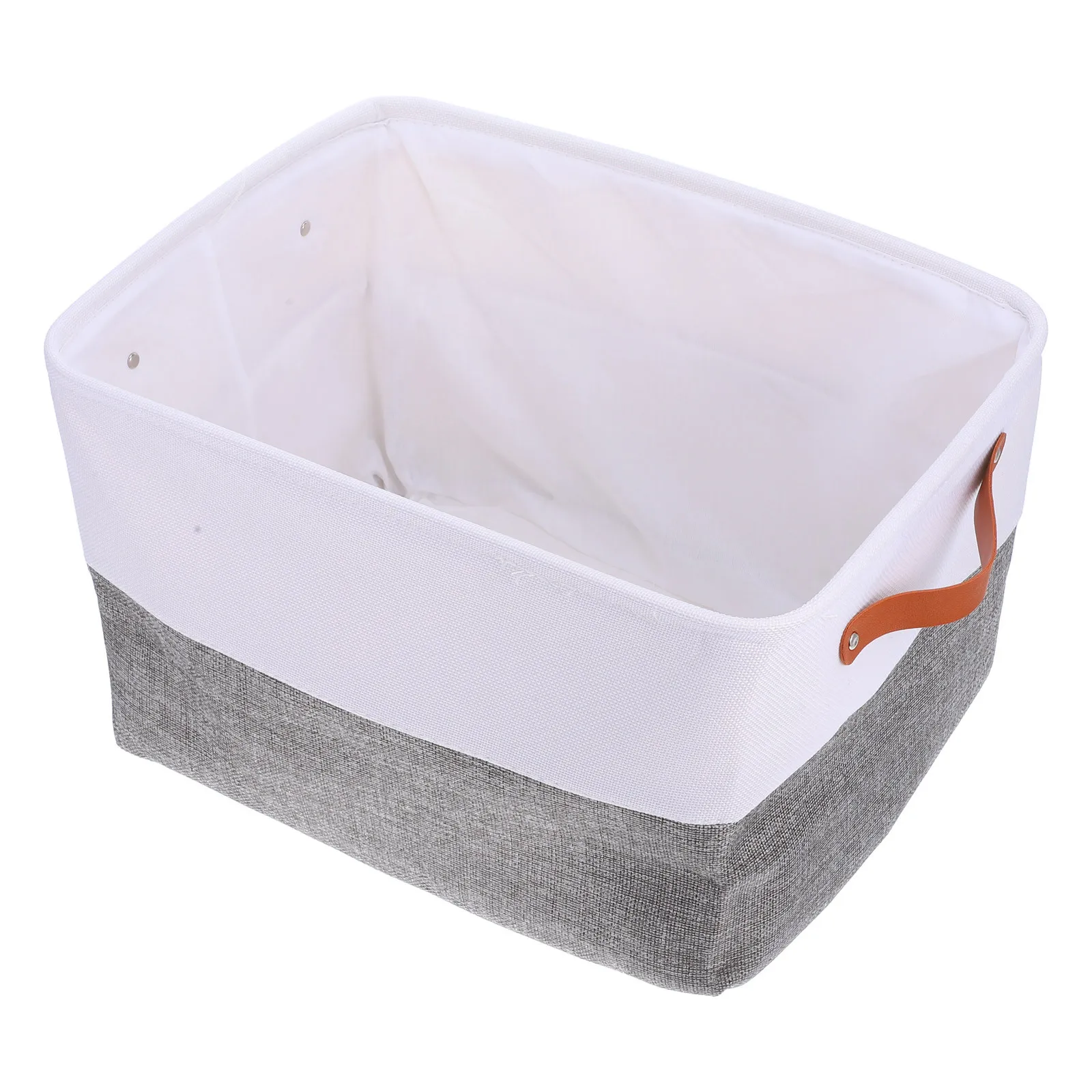 

Large Capacity Cotton Linen Storage Basket Foldable Cube Organizer For Closet Nursery Shelf Book Towel Storage Bin