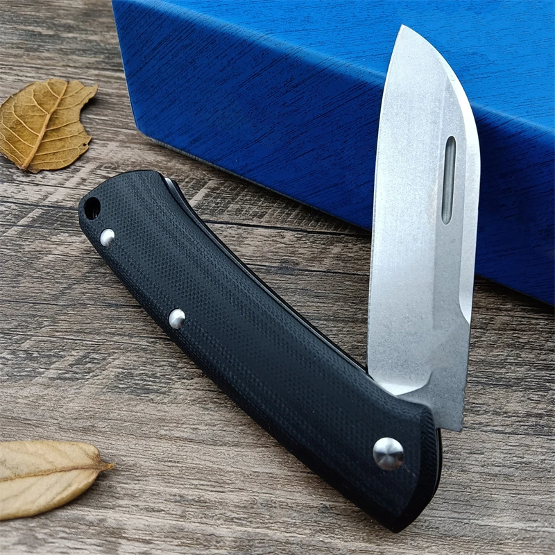 BM319 Folding Small Knife Fishing Fruit Knife G10 Handle Camping Outdoor Rescue Survival EDC Pocket Knife