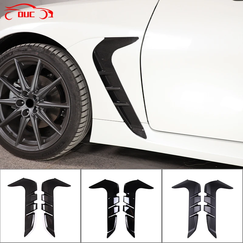 

Car Side Vent Air Flow Fender Intake Sticker Shark Gills Side Vent Cover Trim For Toyota 86/Subaru BRZ 2022 Auto A ccessories