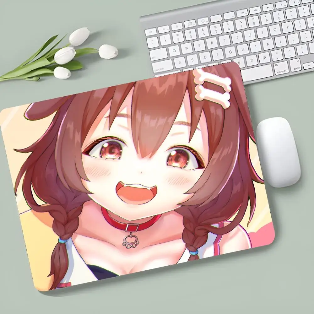 Korone Inugami MINISO Mouse Pad e-sport pemain Game Aksesoris permainan Keyboard Pad Gamer Desktop Mat Deskmat Keyboard Pad XXL