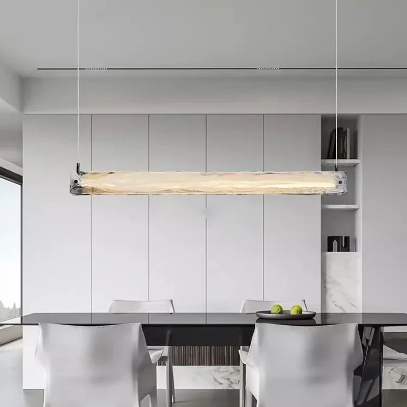 Simple cloud glass pendant light, modern restaurant, bar, bar bar, long bar pendant light, LED pendant light YX960TB