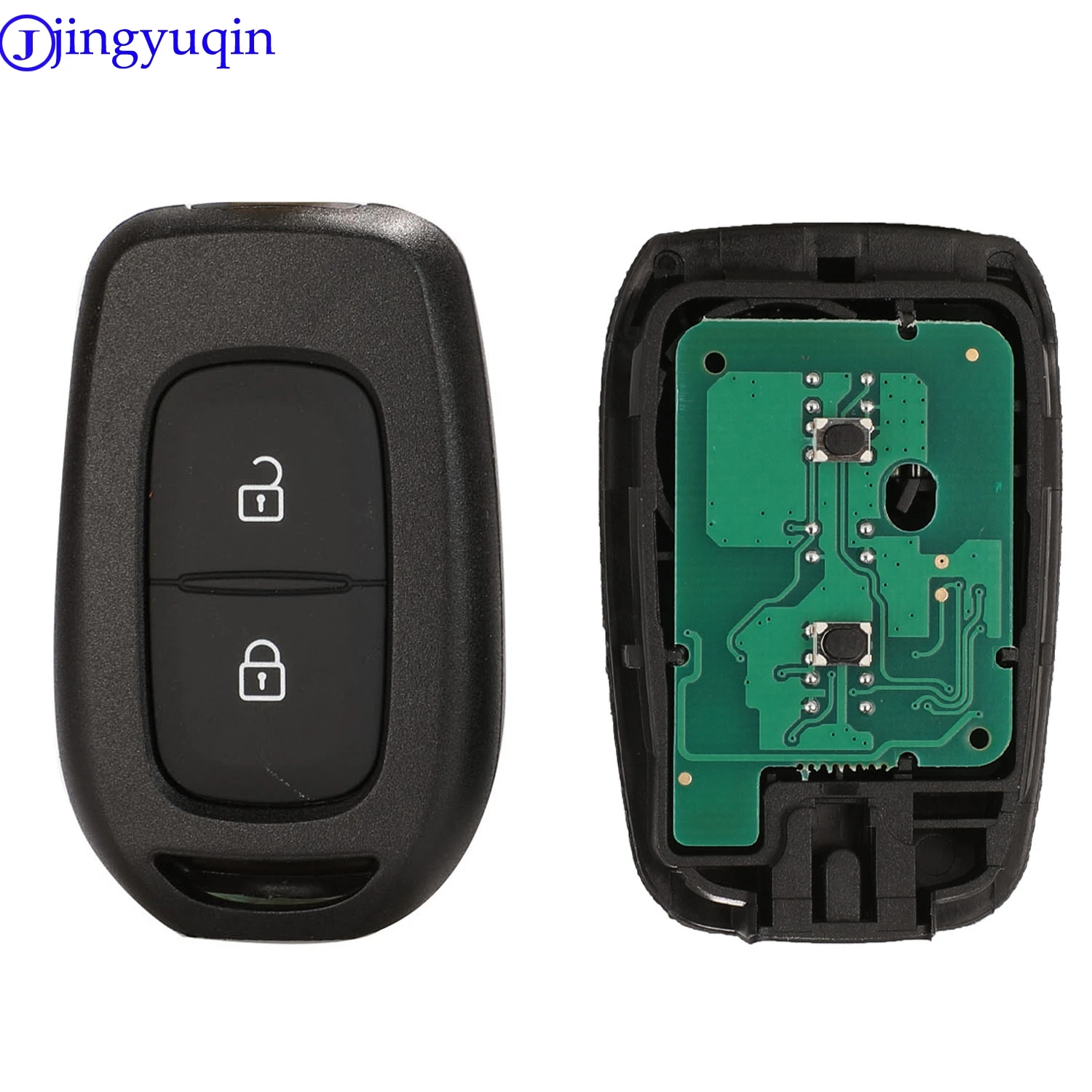 Jingyuqin llave remota 2/3 botones 434MHZ con Chip 4A PCF7961M para Renault Sandero Dacia Logan