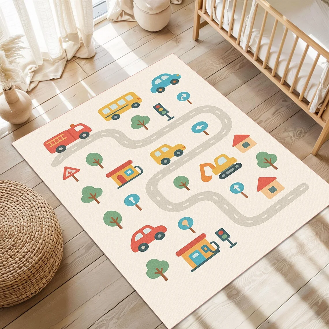 Cartoon City Road Map Print Ki - Commercial Road Printing review and price