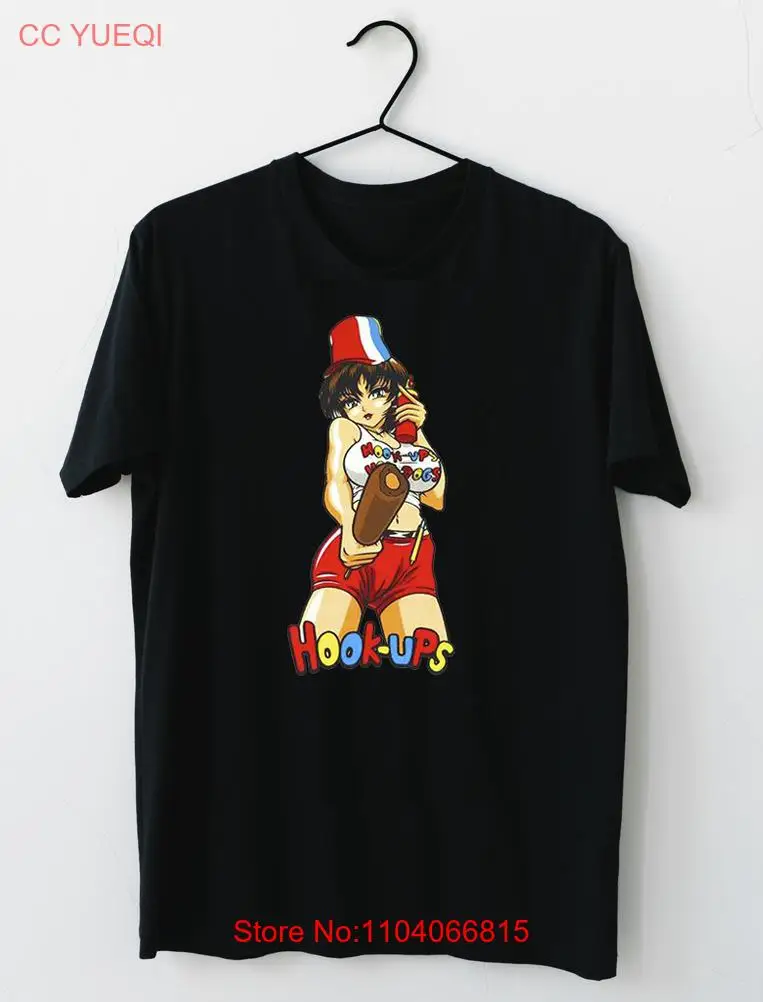 LIMITED NEW Hook Ups Skateboard Hot Dogs Girl T-Shirt S-4XL