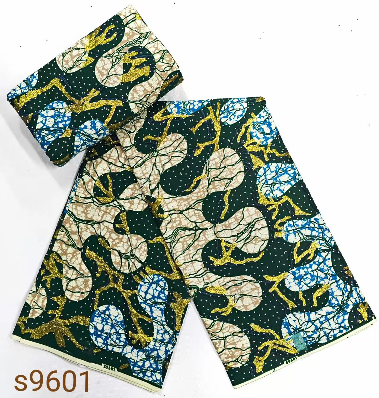 

Nigerian Elegant 100%Cotton Guaranteed Veritable African Real Wax Fabric Shiny Stones Wax Materials 6Yards/pcs For DIY Dress