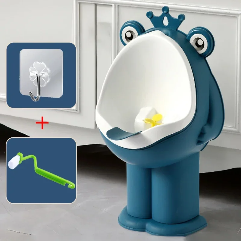 

Baby and children's toilet urinal cartoon frog wall-mounted lift easy to wash portable boy urinal