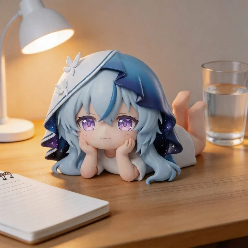 The Shorekeeper Q Versions Figure Game Wuthering Waves Cute Cartoon Model Desktop Decoration Ornament Cosplay Festival Gift