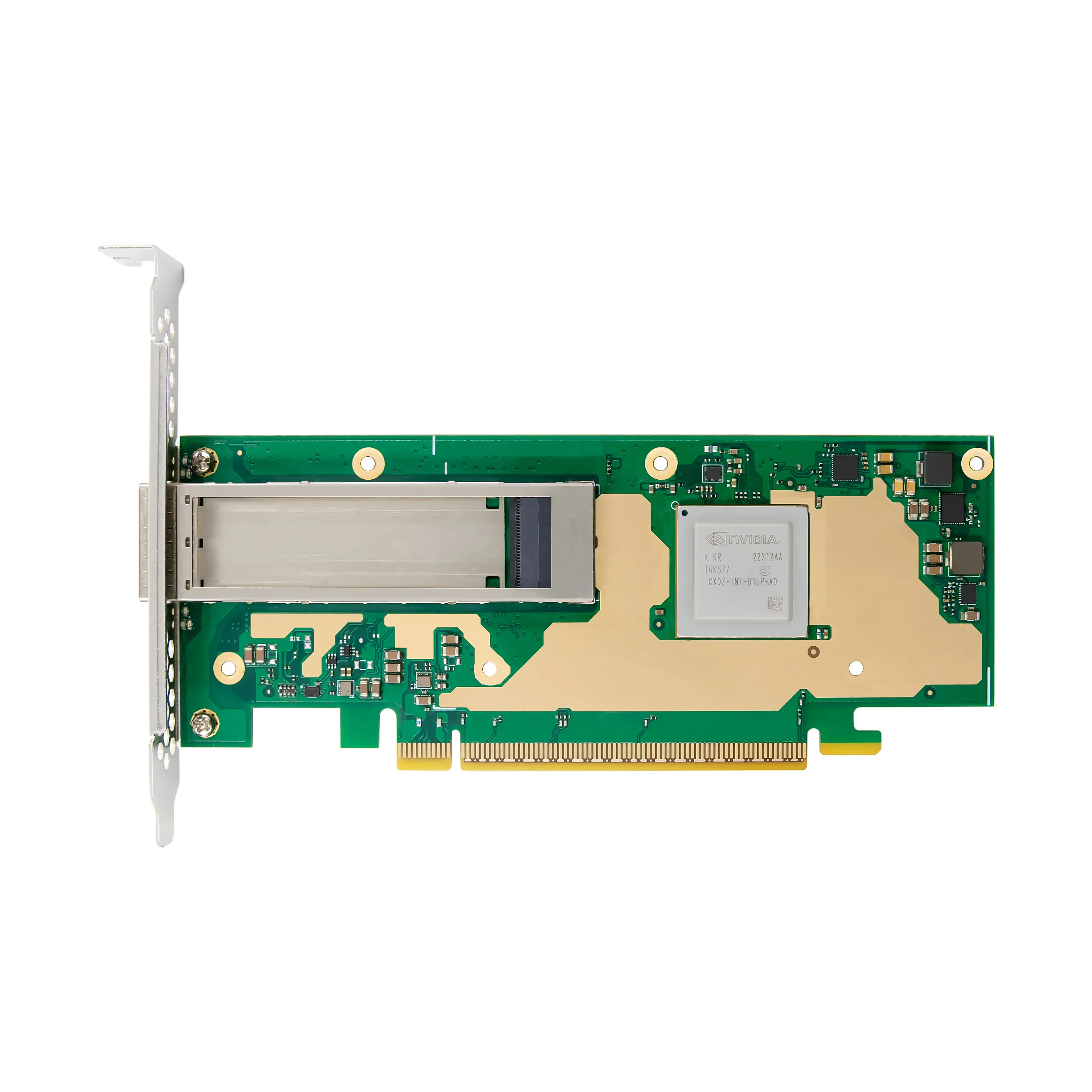 ST7441 PCIe 5.0x16 ConnectX-7 싱글-400GbE 스마트 NIC 멜라녹스 네트워크 어댑터 오리지널 칩