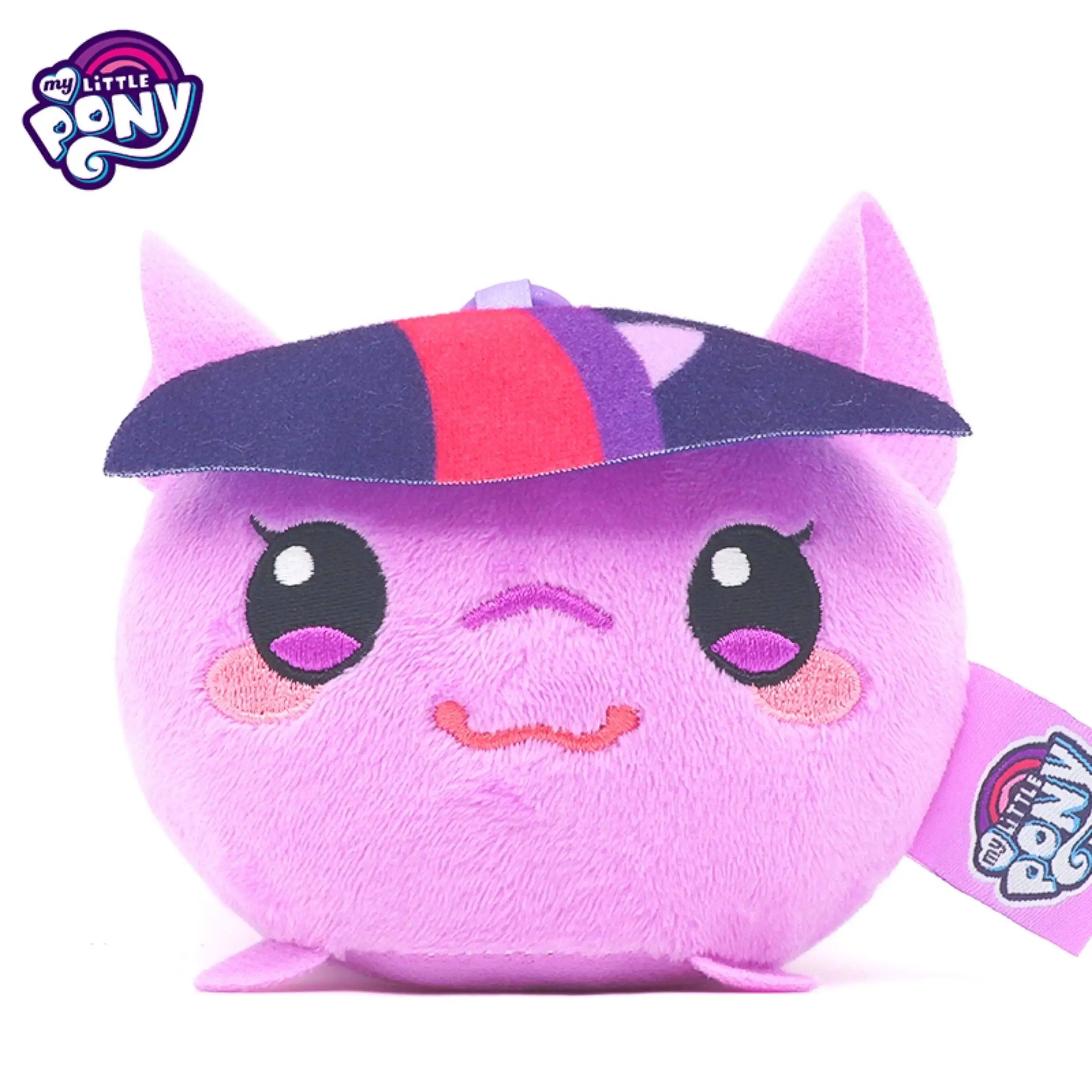 My Little Pony Plush Keychain Blind Box Pinkie Pie Twilight Sparkle Kawaii Soft Doll Bag Charm Heart-Shaped Keyring Gift - view 6