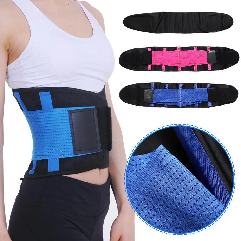 Women Waist Trainer Abdomen Belt Corset Slimming Body Shaper Exercise Workout Aid Home Gym Sports Lumbar Back Belt Accessories