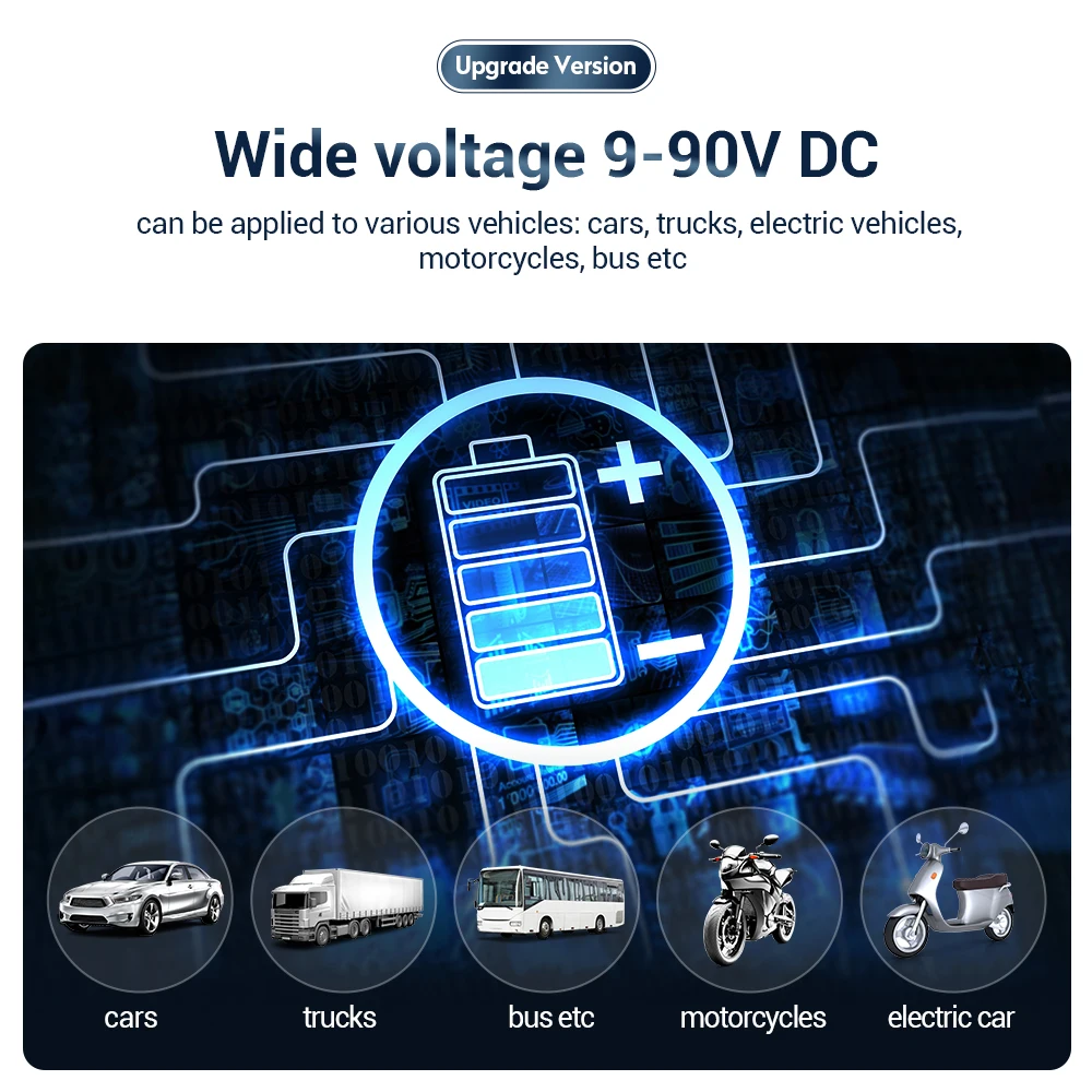 4G Wide voltage MV930G Car Tracker Dual Positioning ACC Battery Detecting Cut Off Fuel  Anti-Theft Alerts Globle APP Locating