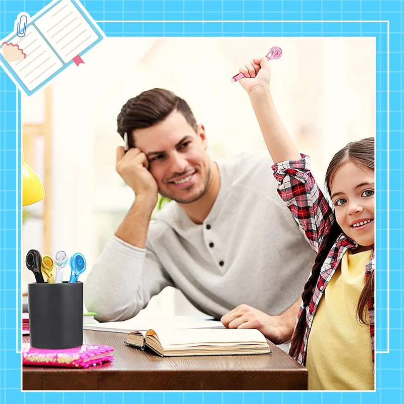 Cinta correctora blanca, suministros de oficina, herramientas de corrección de errores, 20 unidades