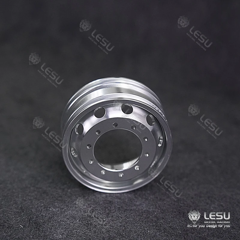 Metal Dual Rear Hub for 1/14 LESU Wheel Reduction Axles RC Tractor Truck Hydraulic Dumper Electric Cars Vehicles Toys for Adults