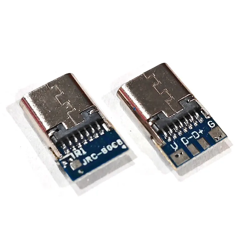 YuXi 2-10 pièces USB type-c USB-C 14 broches 14Pin femelle connecteur installout carte P-CB