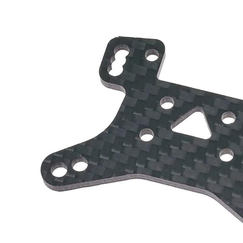 For LEILALUO AM-X12 Carbon Fiber Front Rear Shock Tower Plate 1/12 RC Car Upgrade Parts Accessories