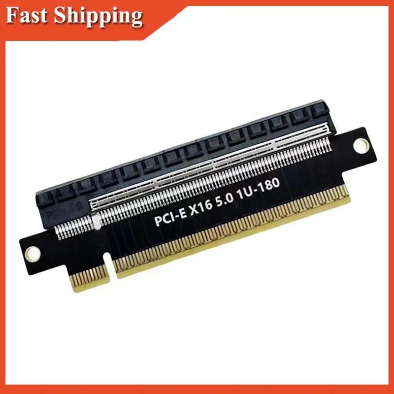 

AB97-PCIE5.0 Server Video Card Test Adapter PCI-E16X 90 180 270 Degree Converter Card 1U Motorcycle Electronic Accessor B
