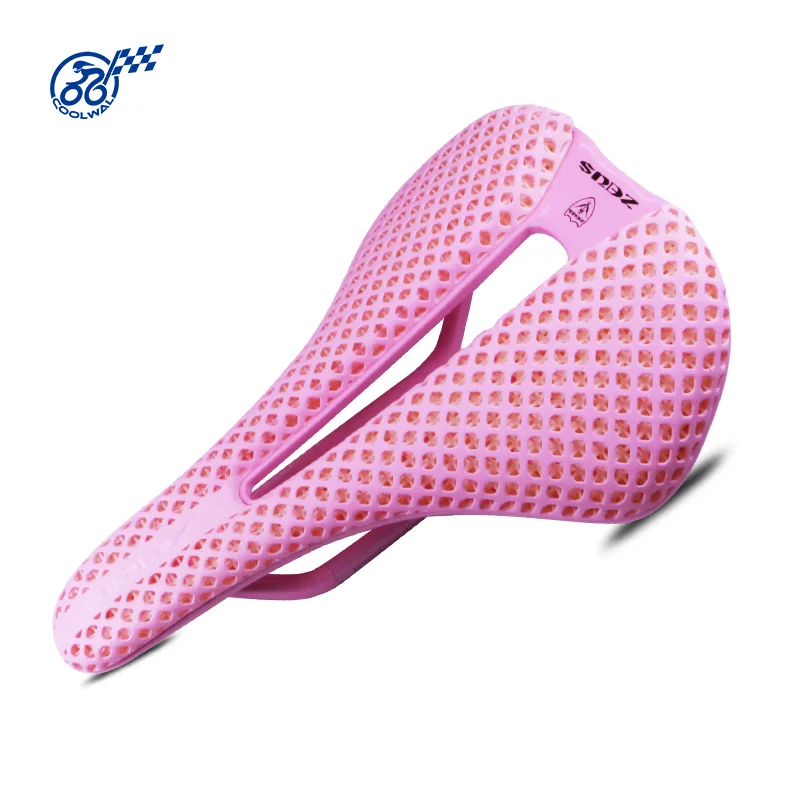 جديد تنفس دراجة جبلية السرج الطريق مقعد دراجة مريح المرأة ثلاثية الأبعاد مطبوعة ألياف الكربون دراجة السرج الملحقات #1