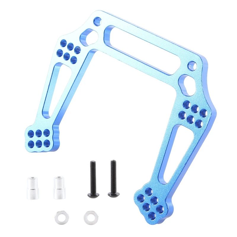 Alloy Front Shock Tower, Blue Atomik RC Replacement 3639 Spare Parts For Traxxas Slash 2WD 1:10