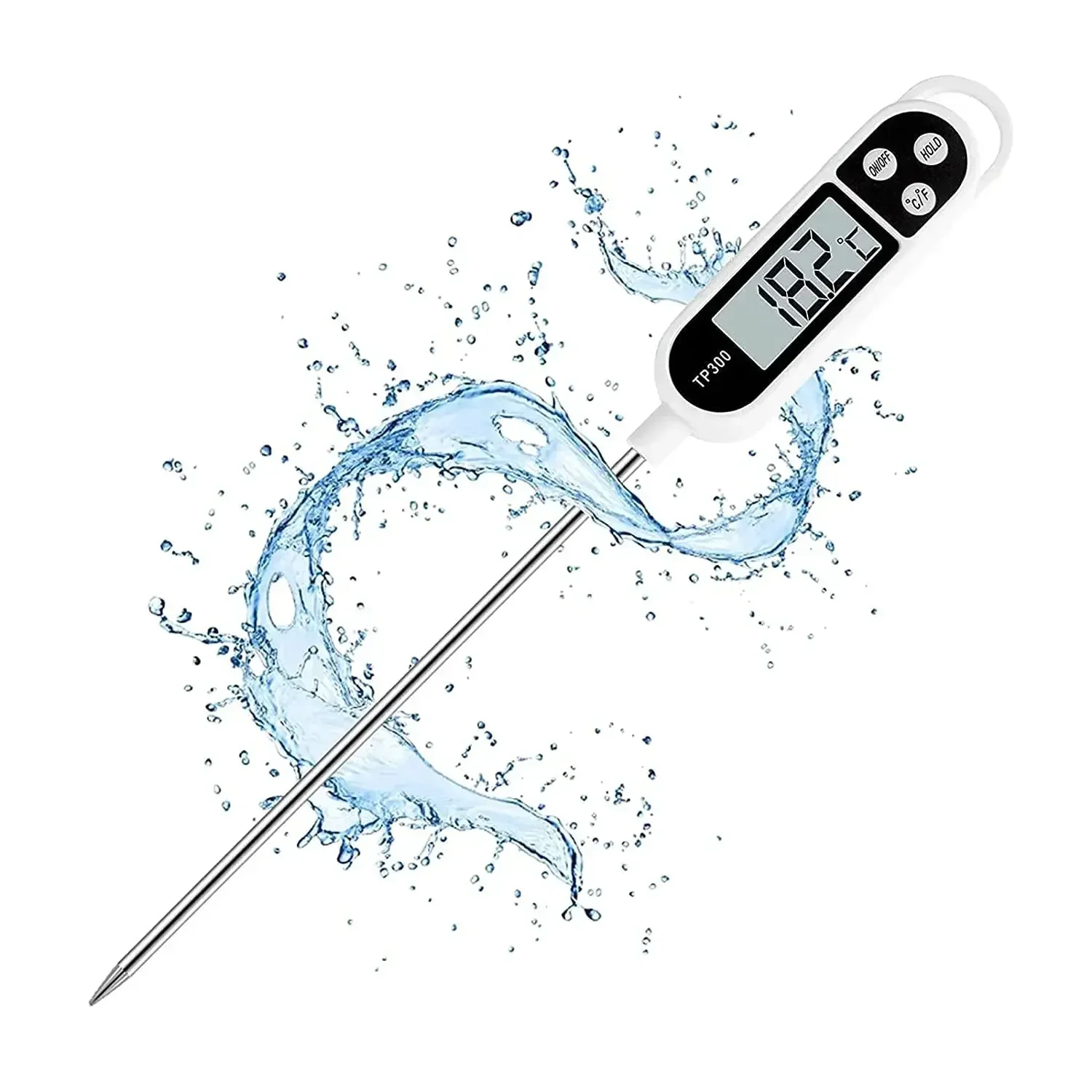 

Stainless Steel Probe Type Household Food Thermometer Pen Type Milk Temperature Cooking Food Thermometer