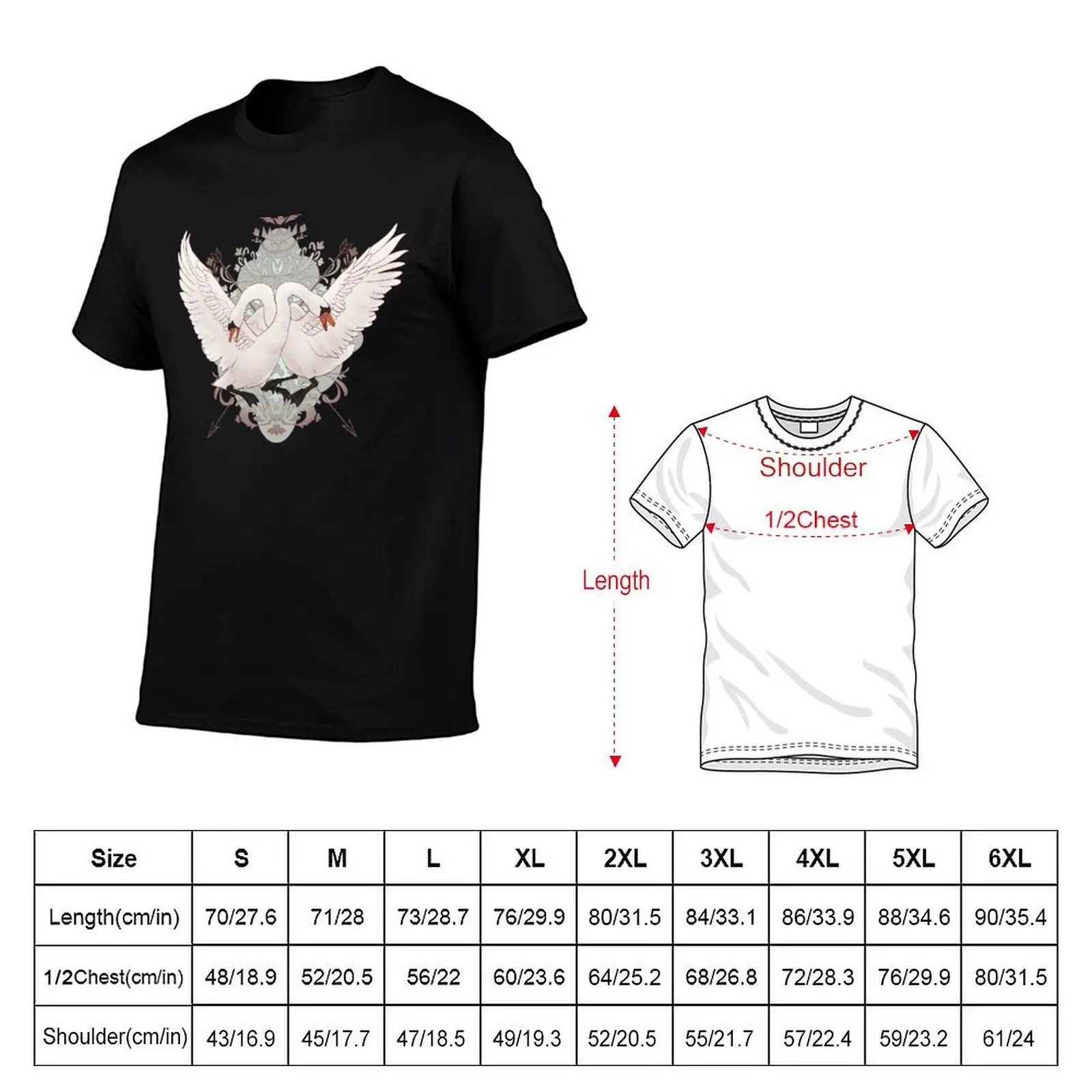 Warring Swans T-Shirt fashion shirts sports fans mens designer t shirt