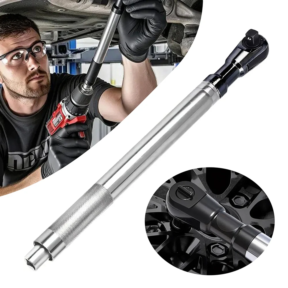 1/2-Inch Ratchet Wrench Extension Rod,Offset Extension Wrench For Electric Drill,For Heavy Equipment & Machinery Servicing