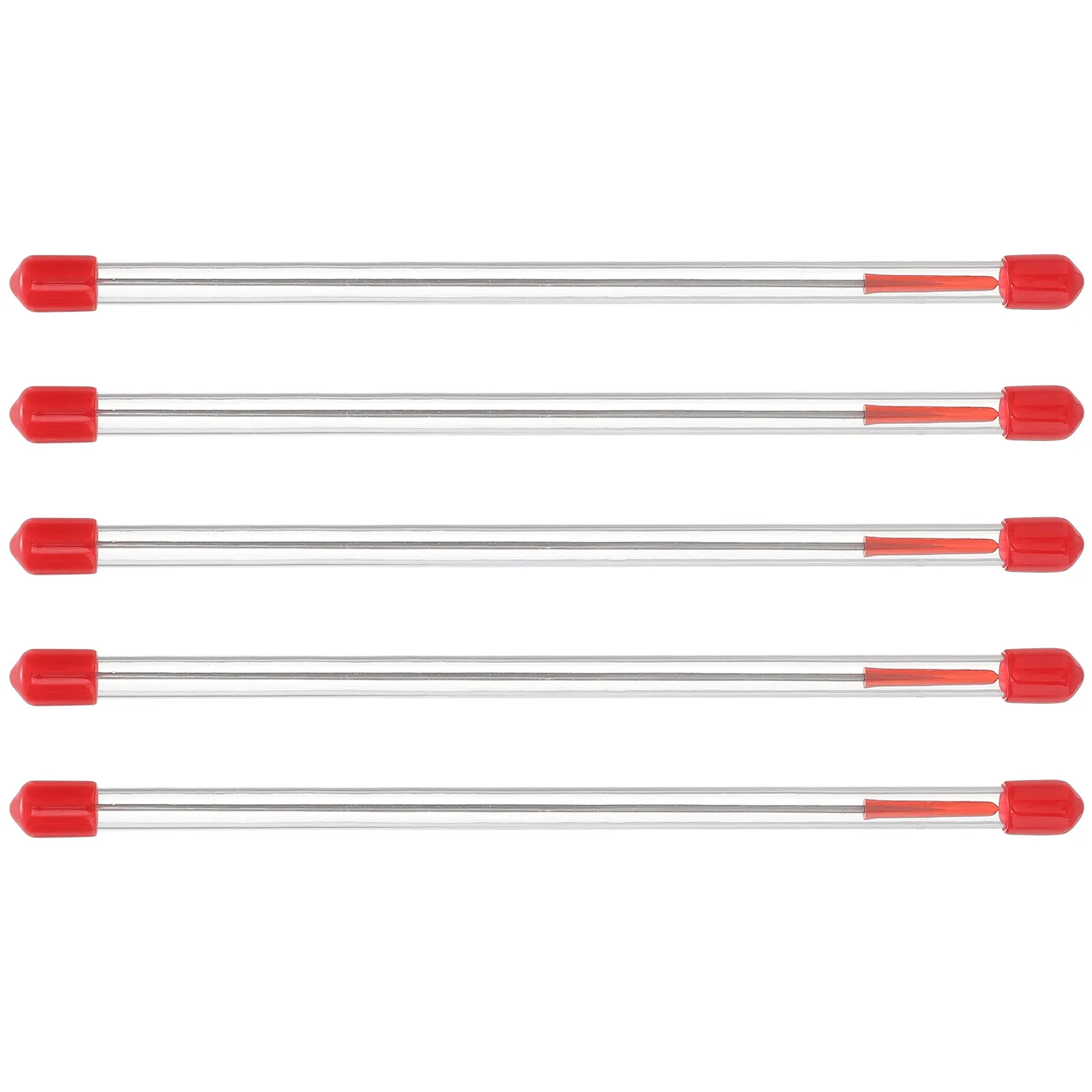 5Pcs Airbrush Nozzle Needle 0.3mm Stainless Steel Precision Engineered Replacement Tips for Fine Line Spray Patterns