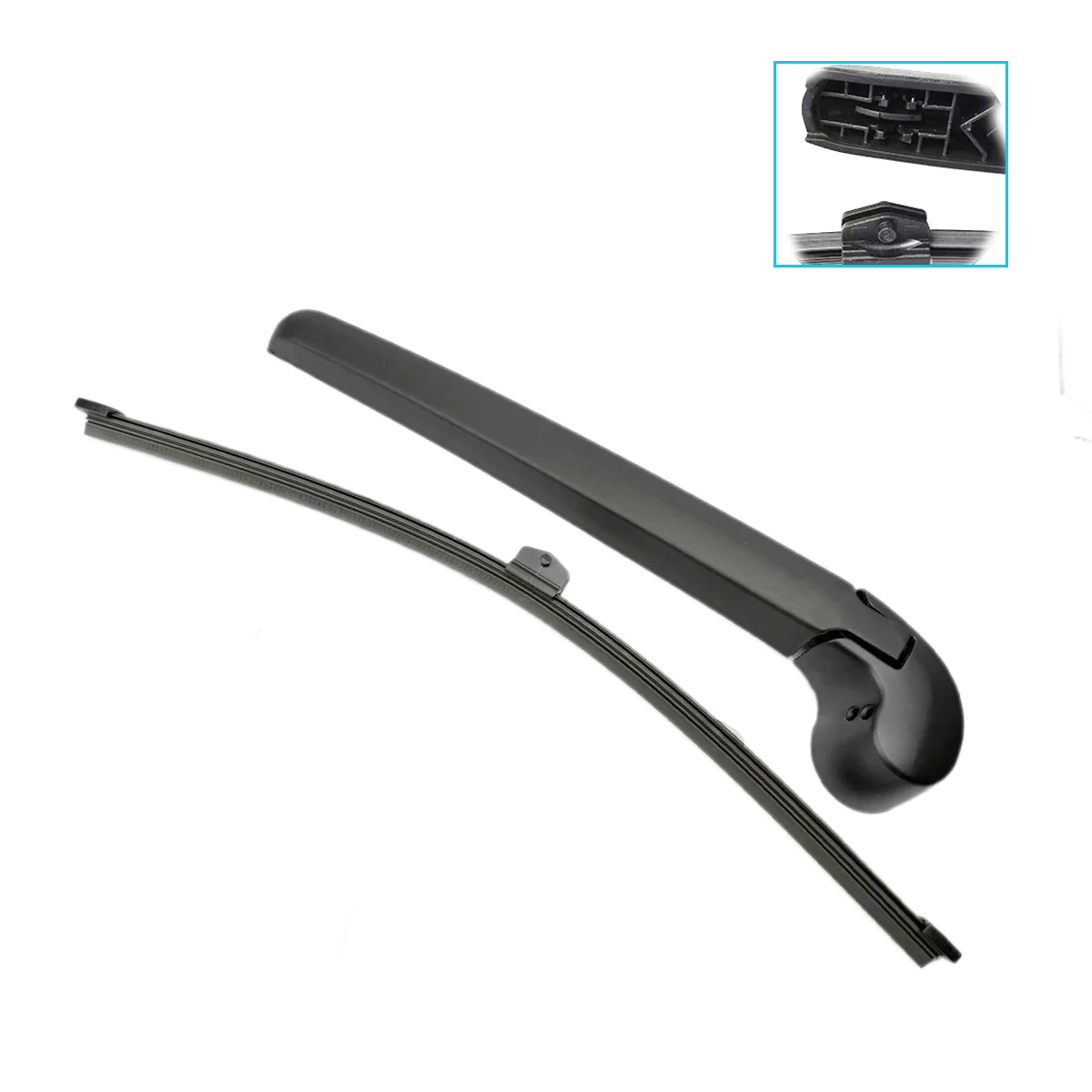 1/2 pçs kit de braço do limpador da lâmina do limpador do pára-brisas traseiro para porsche cayenne 2015-2017 escovas limpadores do pára-brisas