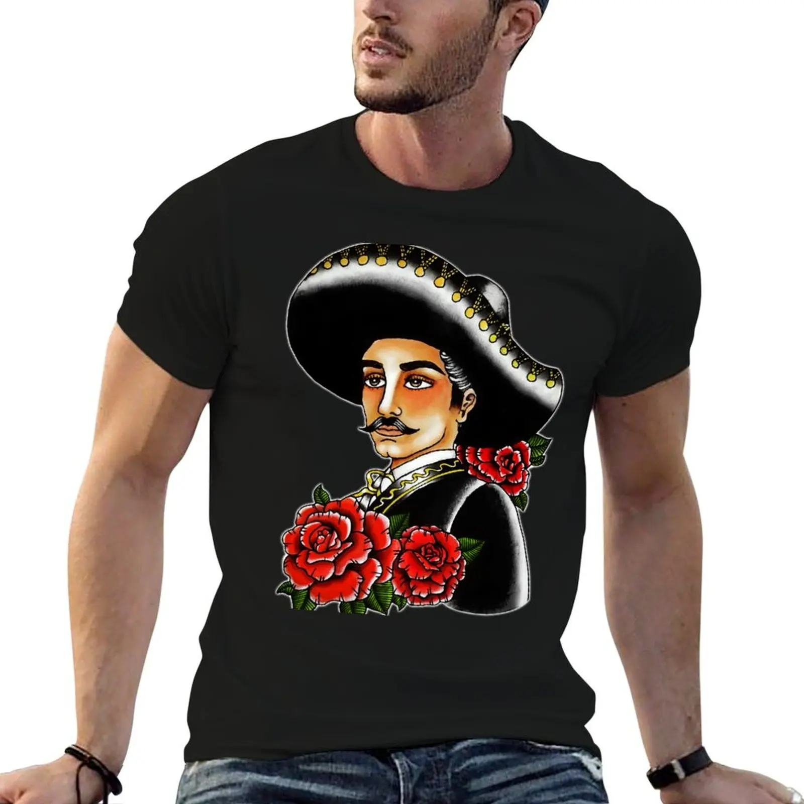

El Mariachi T-Shirt t shirts for man pack cotton cotton tshirt 100% T-Shirt