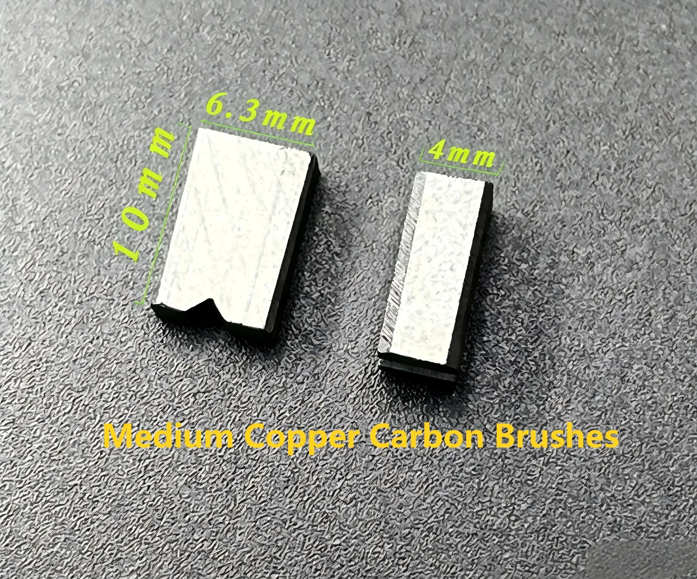 4×6.3×10 Carbon Brushes for Coffee Machine, DC Motor Carbon Brushes 4*6.3*10, Special Carbon Brushes for Coffee Grinder,4*6.3*11