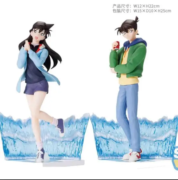 In Stock SEGA Original Luminasta DETECTIVE CONAN Jimmy Kudo Rachel Moore Ver. PVC 22CM Anime Action Figures Model Collection Toy