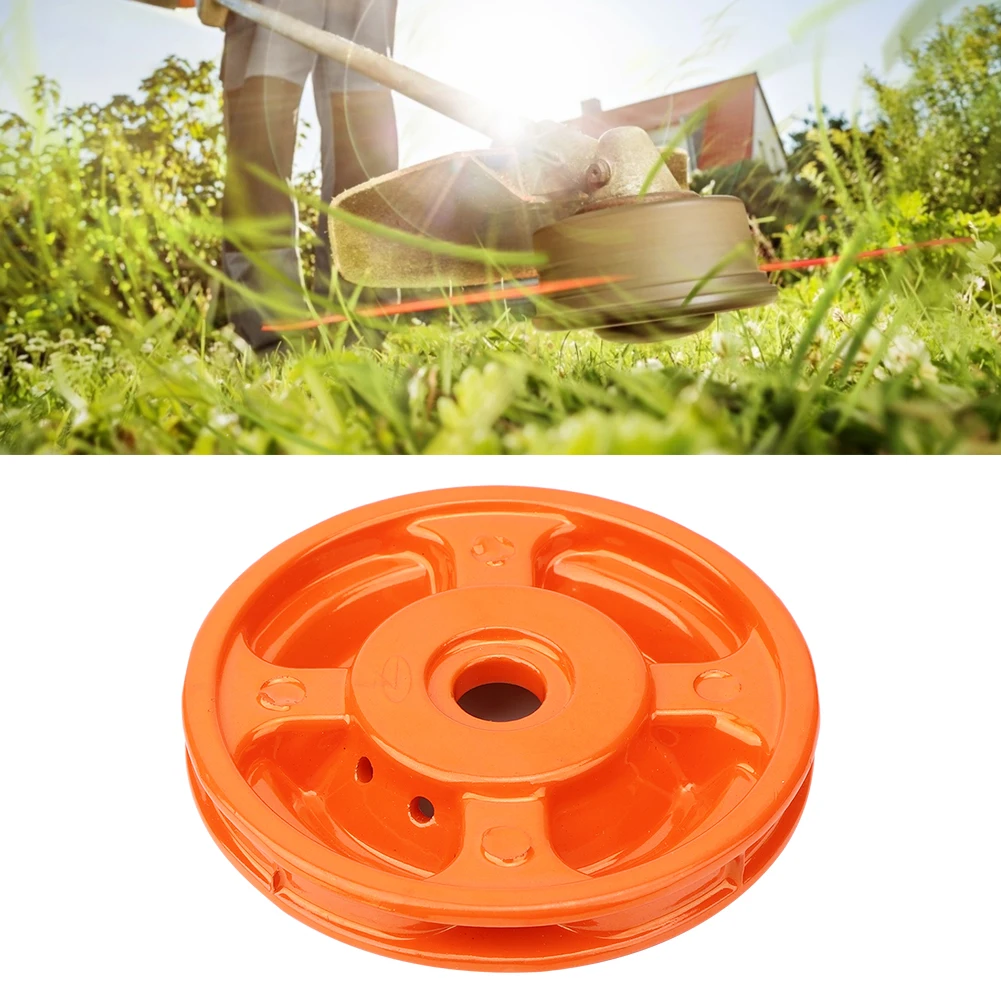 Aluminium Gras Trimmer Kopf Bürstens ch neider Strimmer Rasenmäher Zubehör mit 4 Trimmer Linie Rasenmäher Trimmer Kopf Gartengeräte