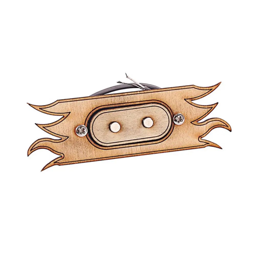 

2 String Maple Humbucker Double Coil Pickups Noiseless for Electric Bass Guitar Replacement High Output Punchy Neck
