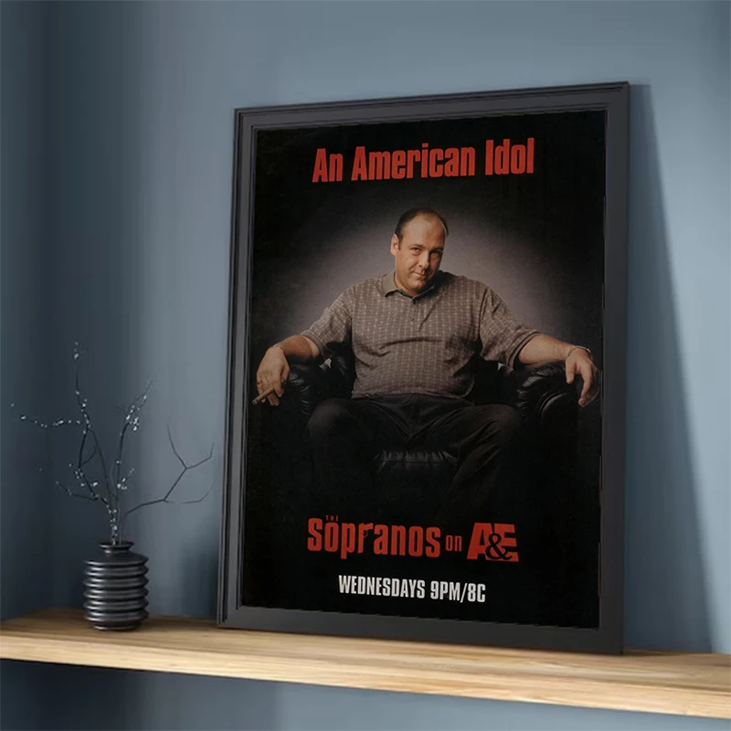 The Sopranos Family Poster Decoration Bedroom Decor Room Aesthetic Vintage Frames Wall Pictures Interior Paintings Art Mural