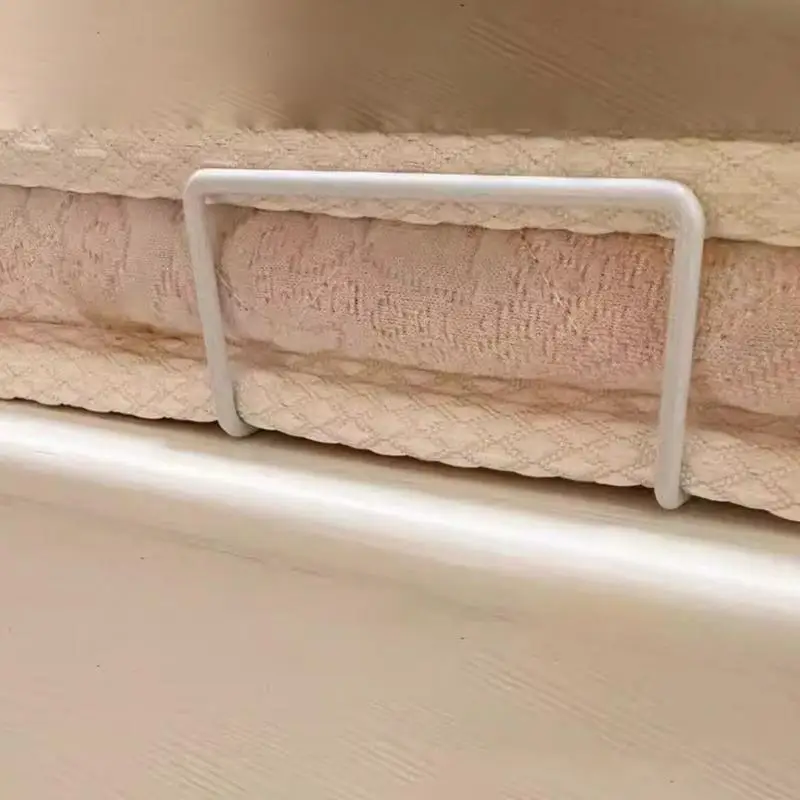 عدم الانزلاق فراش القابض أريكة ورقة السحابة الثابتة حصير الحديد السرير سرير خشبي مكافحة تشغيل لكمة مشبك سهلة التركيب