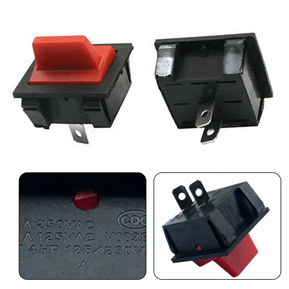 Flameout Switch Toggle Switch BTL Rocker Switch Ceasefire Switch Garden Tools Accessories Gasoline Generator 10pcs