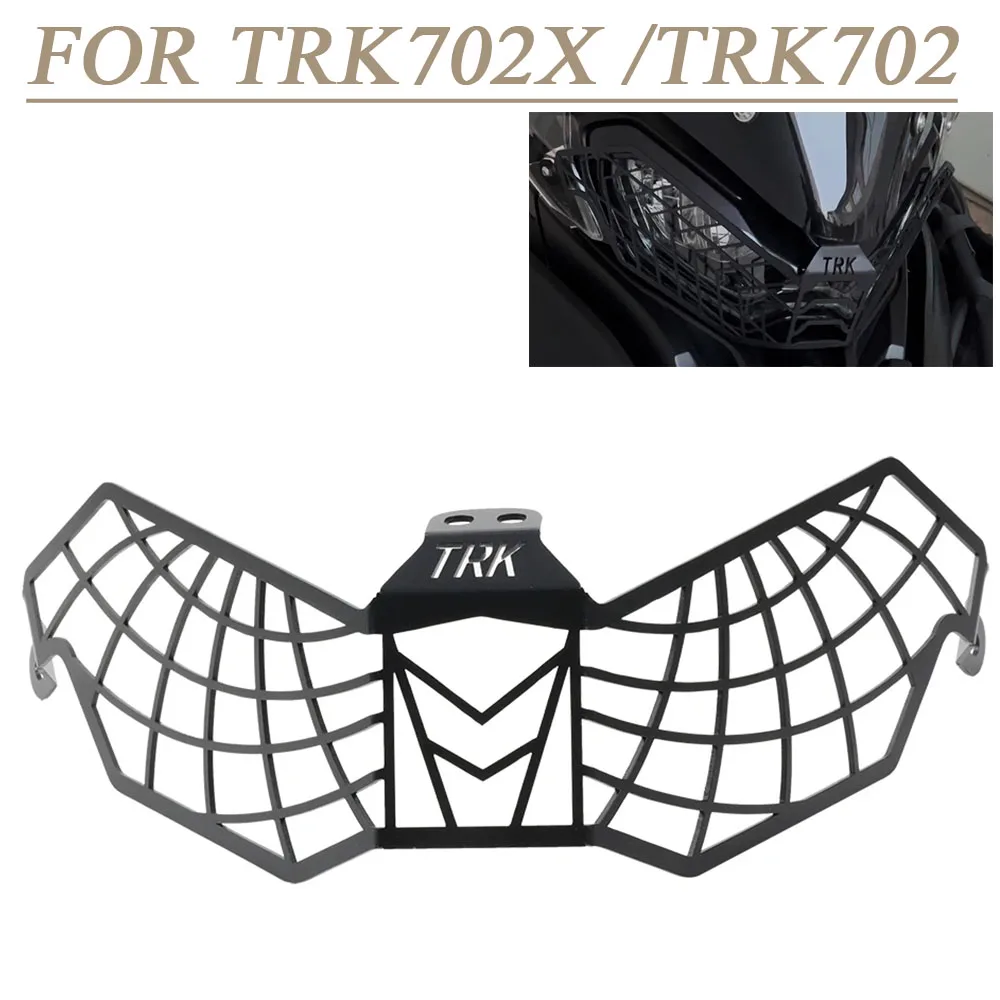 

For Benelli TRK 702 X 702X 2023 2024 Headlight Cover Guard Head Light Headlamp Grill Protection TRK702X TRK702 accessori 2022