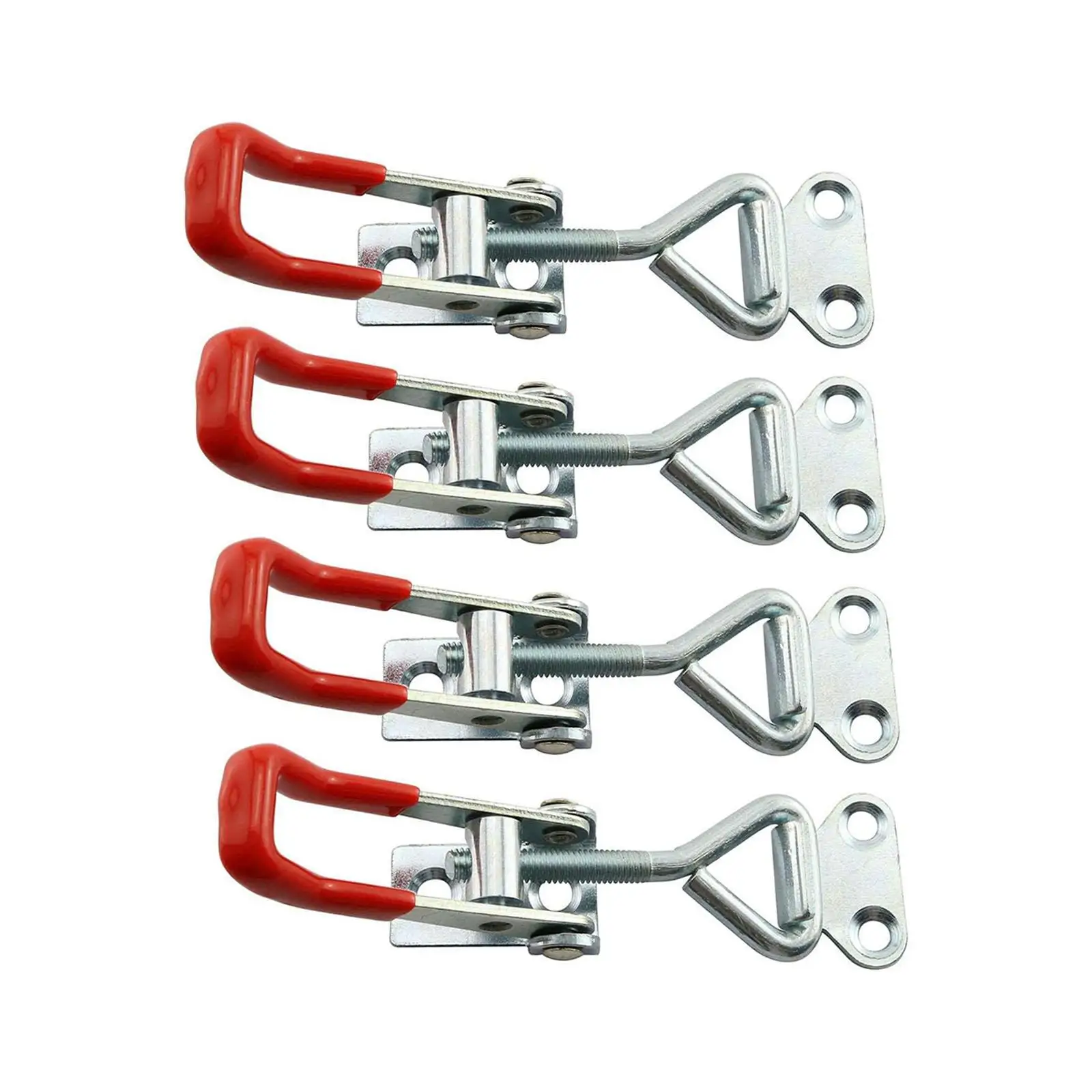 4x Toggle Latch Clamp Locks Home Pull Hasp Latch Quick Release