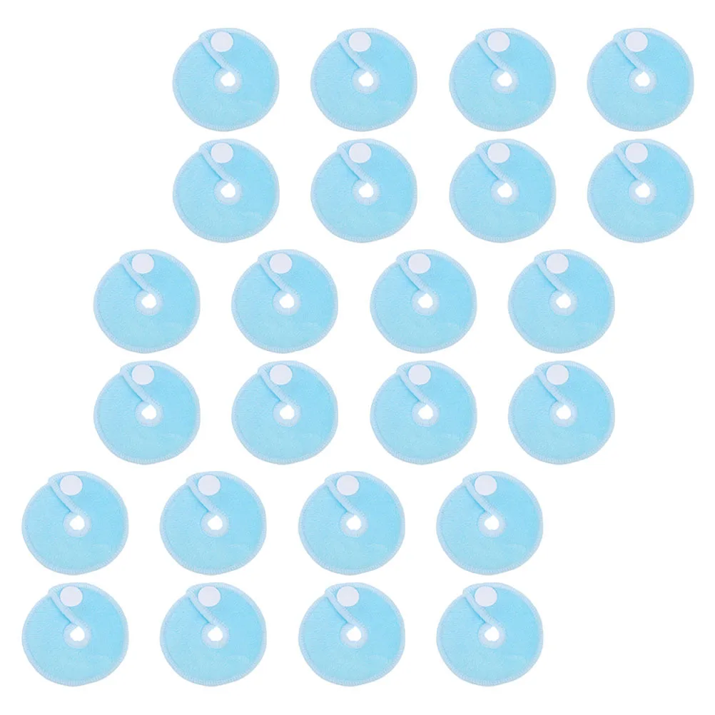

24Pcs G Shape Feeding Pad Tube Holders Reusable Bamboo Fiber Soft Comfortable Skin Friendly G Tube Button Covers