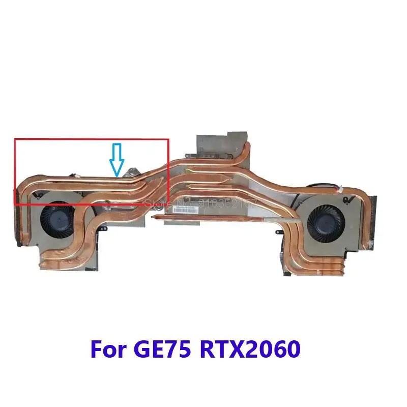 N414 N417 CPU GPU FAN&Heatsink For MSI GE75 Raider GE75 8SE MS-17E2 GE75 10SE RTX2060 MS-17E2 PAAD06015SL-N414 PAAD06015SL-N417