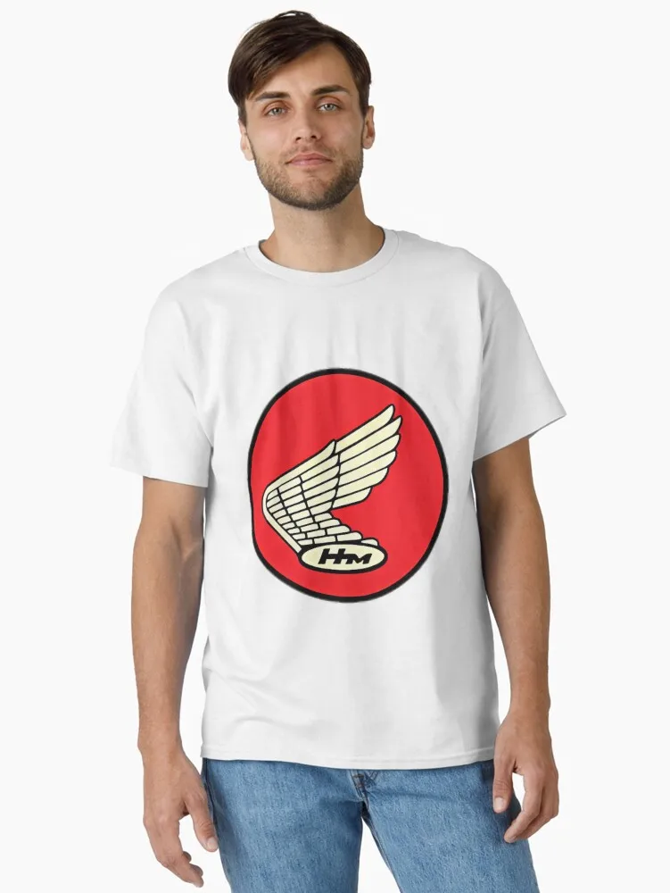 

Honda Men's and Women's T-shirt Summer New Cotton Tee Honda Vintage High-end Short-sleeved Spring Autumn Motorcycle Cycling Top