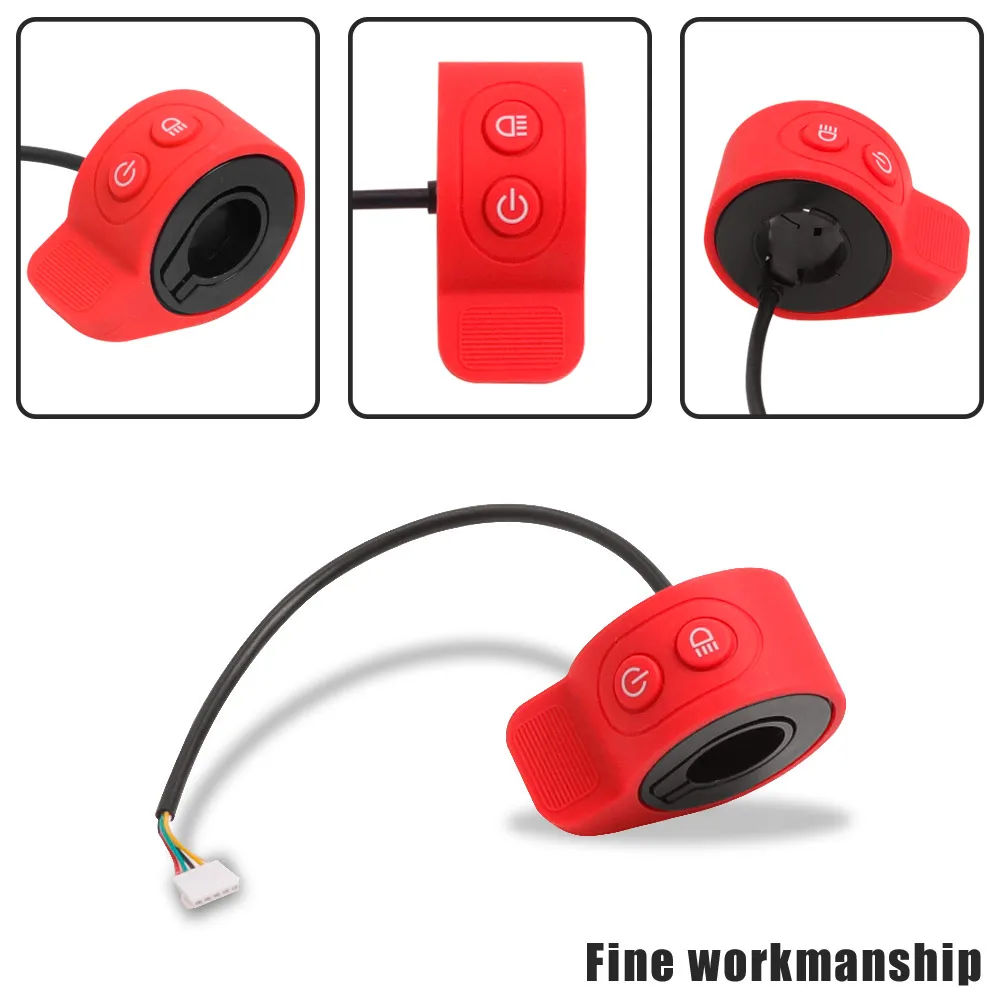 Electric Scooter Accelerator for HX X6 X7 X8 Trigger Accelerator Finger Thumb Throttle Speed Control Switch E-Bike Accessories