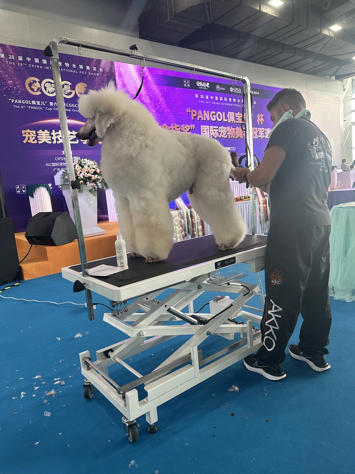 

Супер низкий и низкий аккордеон для ухода за домашними животными Professional Adjus, электрическая обрезка домашних животных