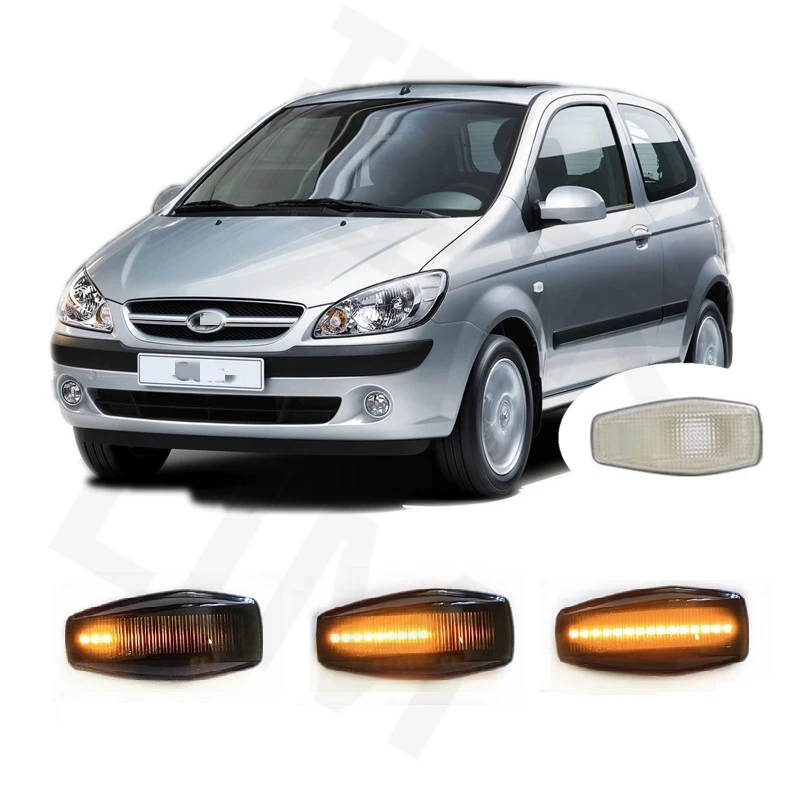 Para Hyundai Getz TB 2001 2002 2003 2004 2005 2006 2007 2008 2009 2010 2011 indicador secuencial LED luz de señal lateral