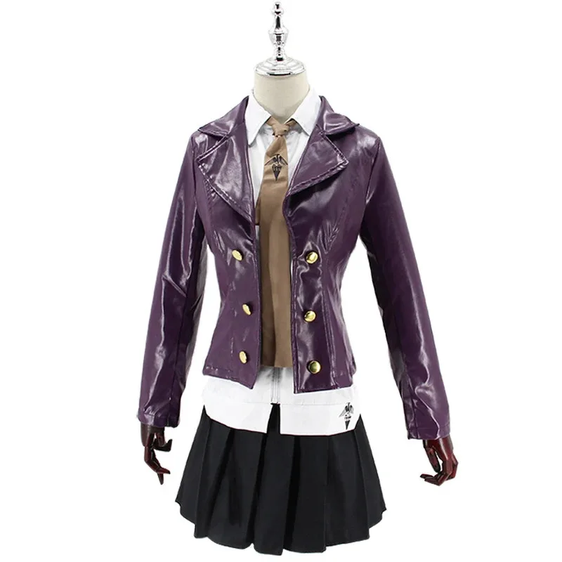 

Danganronpa Kirigiri Kyoko Cosplay Costume Trigger Happy Havoc Schoolgirl JK Uniform Skirt Anime And Game Exhibition Clothing