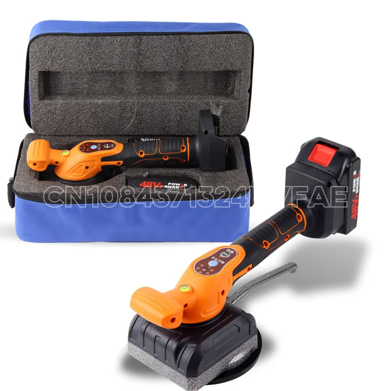 21V Ceramic Tile Machine 7-speed Adjustable Speed Machine Vibrator Automatic Tool Powerful Tiling Tool