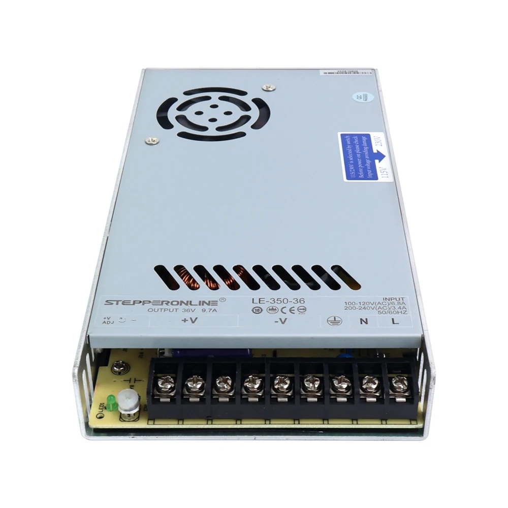 STEPPERONLINE Schaltnetzteil DC 350 W 36 V 9,7 A Transformator AC/DC-Adapter für LED-Streifen