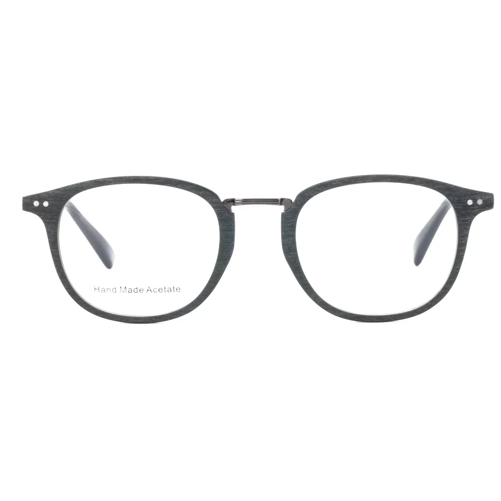 

Men Optical Glasses Frame Acetate Lightweight Prescription Eyewear Retro Women Round Eyeglass Frame Grey Wine Vintage Spectacles