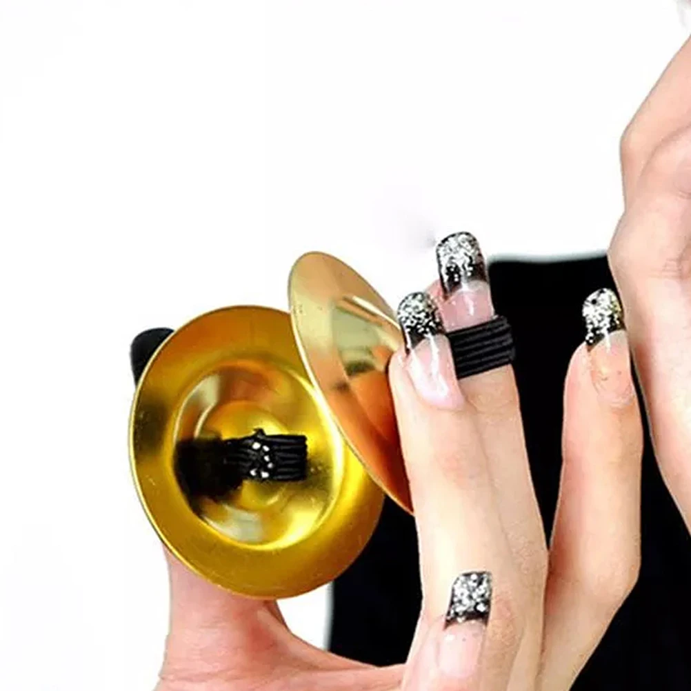 

5 Pairs Finger Cymbal Cymbals Belly Musical Instrument Hand