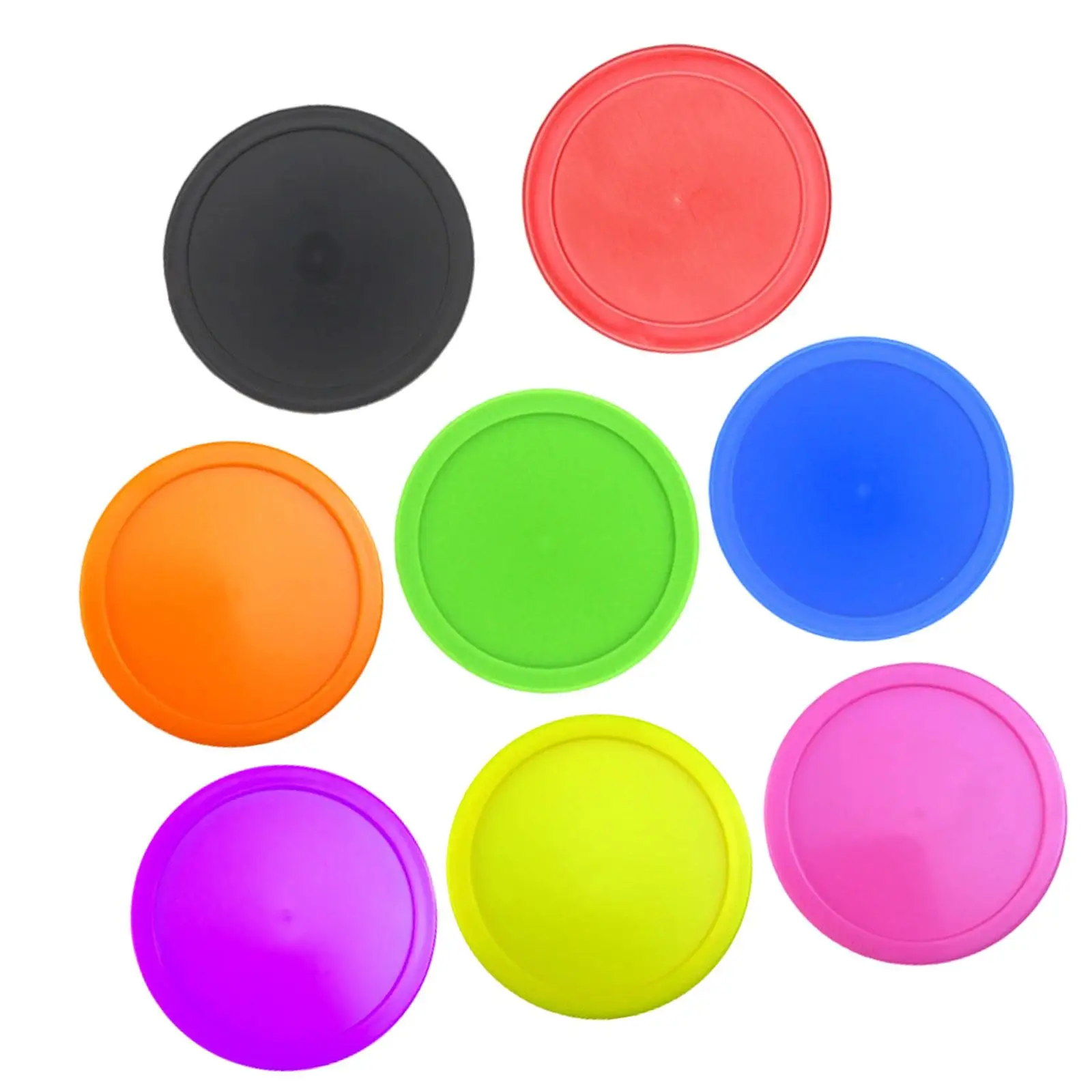 

8x шайбы для воздушного хоккея, замена развлекательного подарка, мини-шайбы для воздушного хоккея, стол для воздушного хоккея для игровых столов, спортивная вечеринка