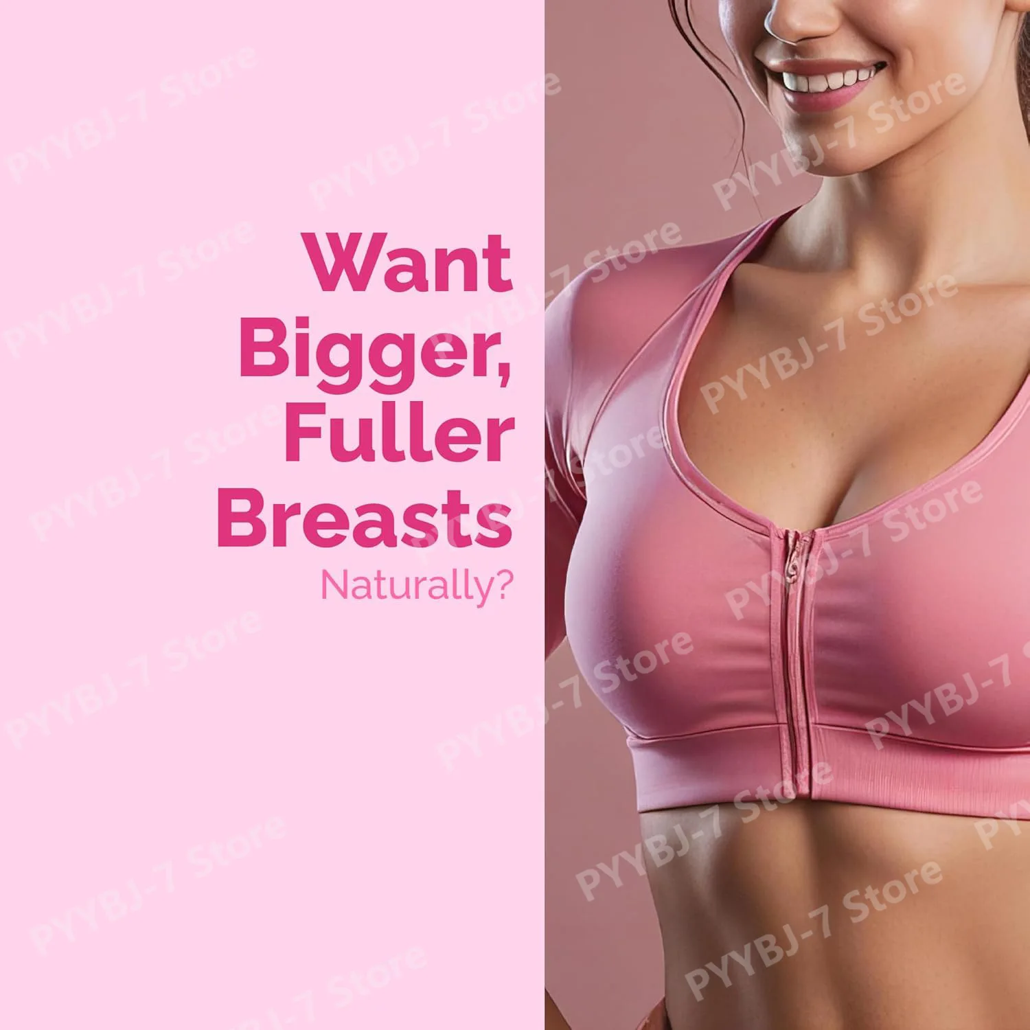 Bust Booster Capsules Visibly Fuller Firmer Bust with Fenugreek and Saw Palmetto and Maca Natural Bust Support Pills 60 Capsules